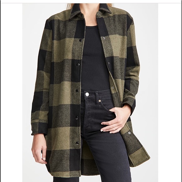 Field jacket!! Work jacketOversized plaid shirt/jacket. Layer it up! - Picture 8 of 8